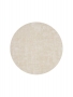 Guzzini, TOVAGLIETTA TONDA DOUBLE-FACE FABRIC BIANCO LATTE